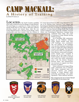 Camp Mackall: a History of Training by Robert W