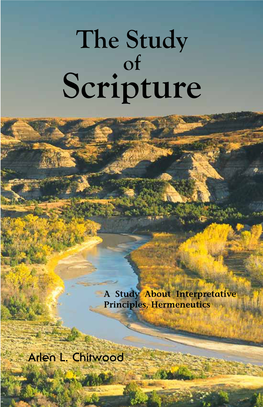 The Study of Scripture