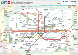 S-Bahn, U-Bahn Und Tramnetz München