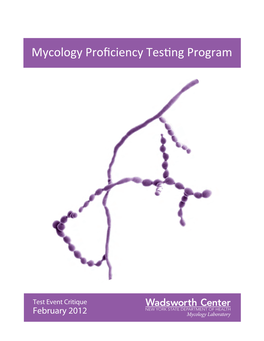 Mycology Proficiency Testing Program