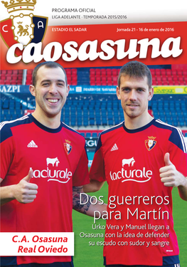 Boletín Osasuna- Oviedo