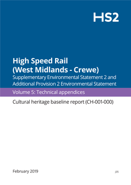 High Speed Rail (West Midlands