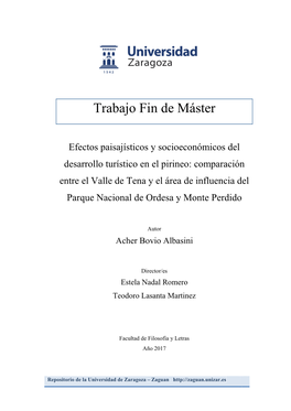 Trabajo Fin De Máster