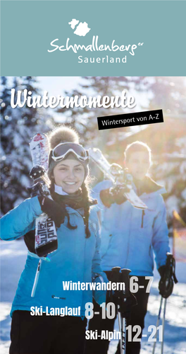 Wintermomente Wintersport Von A-Z