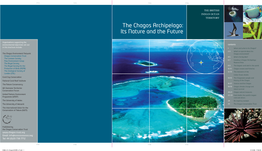 The Chagos Archipelago: Its Nature and the Future