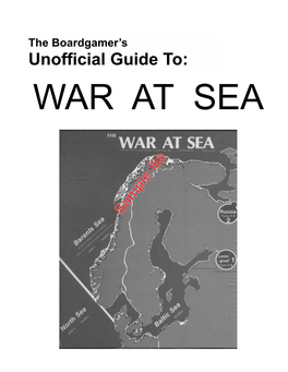 War at Sea Players Guide