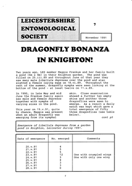 Dragonflt Bonanza in Knighton!