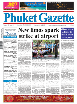 New Limos Spark Strike at Airport