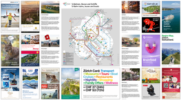 Zürich Card: Transport + Museums + Tours + Boat Cruises + Restaurants