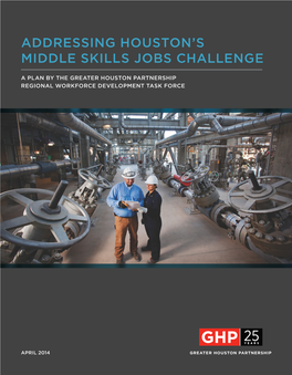 Addressing Houston's Middle Skills Jobs Challenge