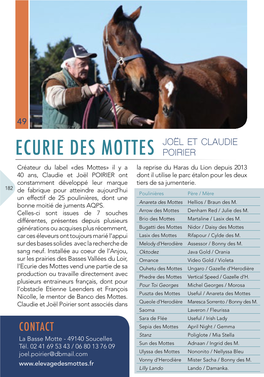 Ecurie Des Mottes