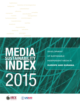 Media Sustainability Index 2015