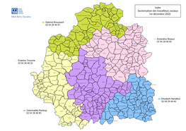 Indre Sectorisation Des Travailleurs Sociaux 1Er Décembre 2020