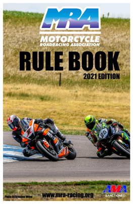 1 MRA Rulebook 2021.2.15