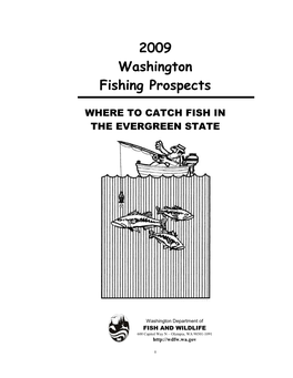 2009 Washington Fishing Prospects