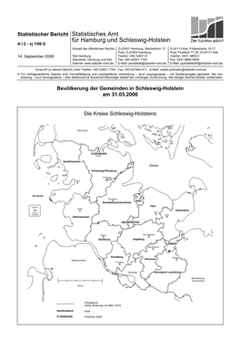 Statistisches Amt Für Hamburg Und Schleswig-Holstein