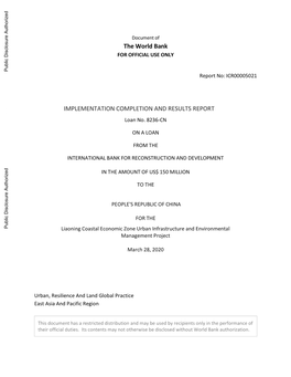 World Bank Document