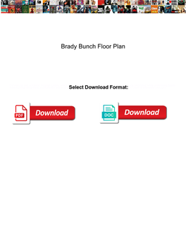Brady Bunch Floor Plan
