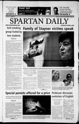 Family of Stayner Victims Speak Group Fueled by Two Students