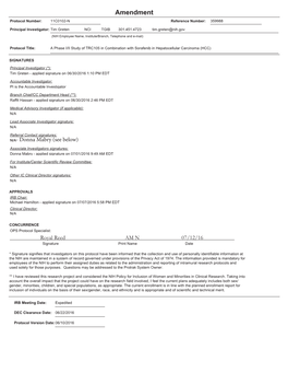 Amendment Protocol Number: 11C0102-N Reference Number: 359988