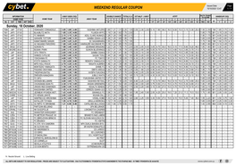 Weekend Regular Coupon 15/10/2020 12:47 1 / 11