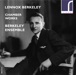 Lennox Berkeley (1903-1989) Pour Flûte, Clarinette Et Basson Sextet, Op