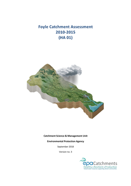 Foyle Catchment Assessment 2010-2015 (HA 01)