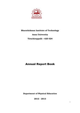 Annual Report Book 2012-2013