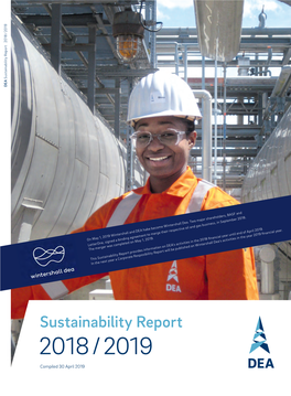 Sustainability Report 2018 DEA
