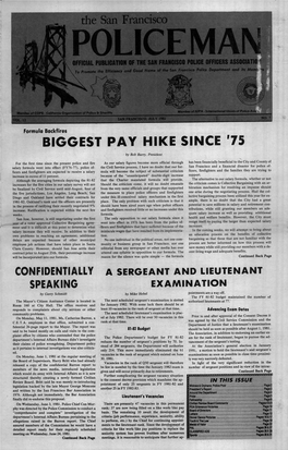 JULY 1981 NO7 Formula Backfires BIGGEST PAY HIKE SINCE '75