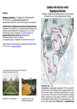 Cykeltur Eller Bil/Bus Rundt I Bispebjerg-Nordvest