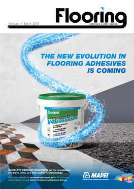 The New Evolution in Flooring Adhesives Is Coming