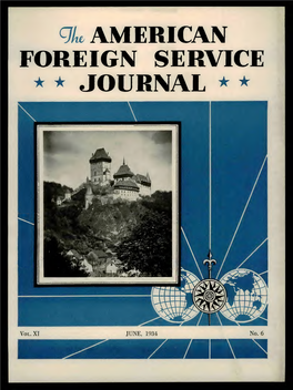 The Foreign Service Journal, June 1934