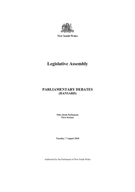 Legislative Assembly