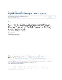 An Environmental Military History Examining Wind's Influence on The