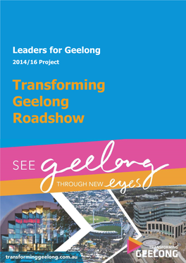 Transforming Geelong Roadshow