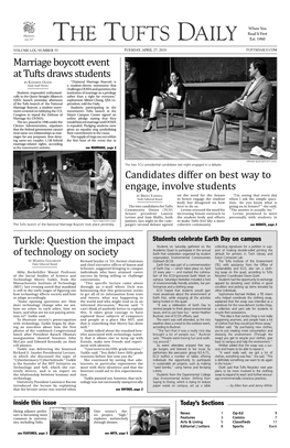 THE TUFTS DAILY Est