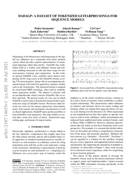 Dadagp: a Dataset of Tokenized Guitarpro Songs for Sequence Models