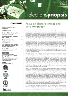 Electionsynopsis