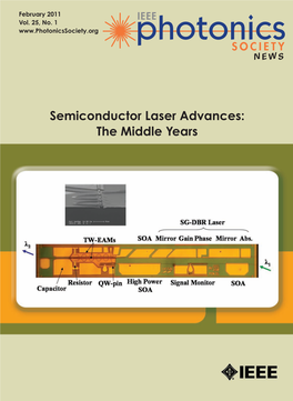 Semiconductor Laser Advances: the Middle Years