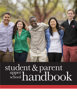 School Handbook TABLE of CONTENTS