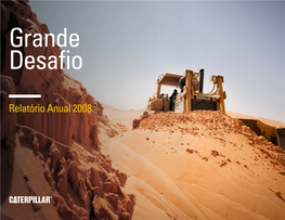 Relatório Anual 2008 CATERPILLAR RELATÓRIO ANUAL 2008 2