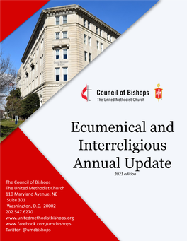 Ecumenical and Interreligious Annual Update