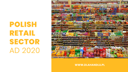 Polish Retail Sector Ad 2020