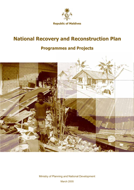 National Recovery and Reconstruction Plan