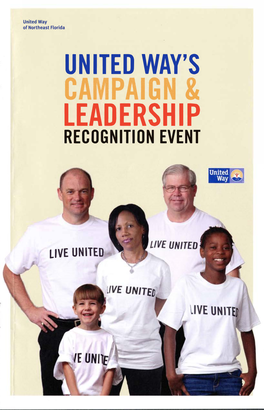 United Wayâ•Žs Campaign & Leadership Recognition Event