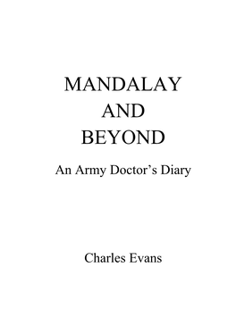 Mandalay and Beyond
