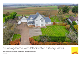 Stunning Home with Blackwater Estuary Views