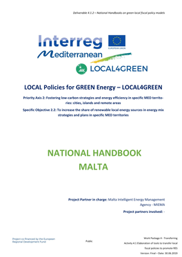 National Handbook Malta