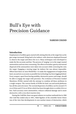 Bulls Eye with Precision Guidance, by Naresh Chand